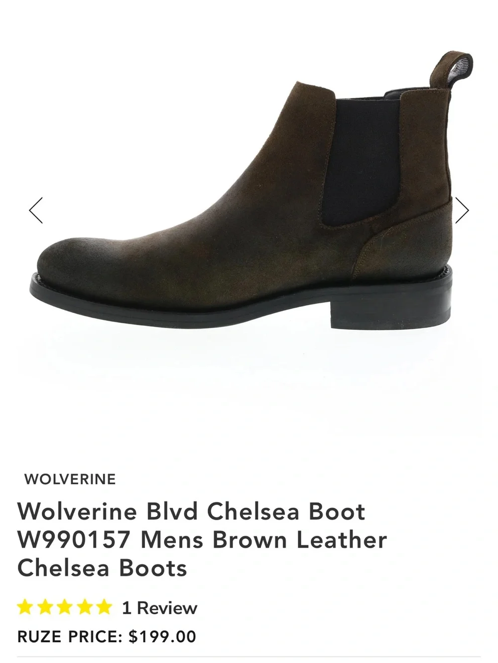 Wolverine timeless chukka
